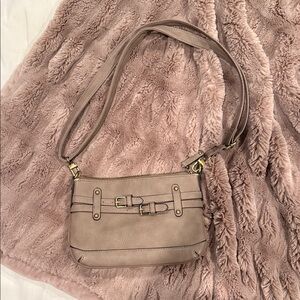 Merona Taupe Shoulder Bag